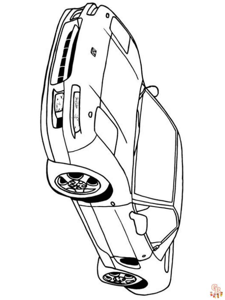 Honda Odyssey Kleurplaat