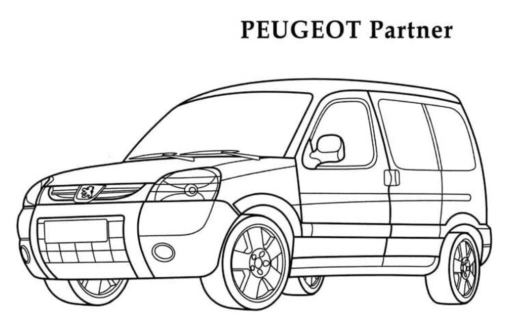 Peugeot Rc Kleurplaat